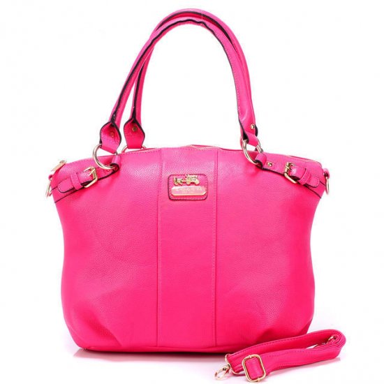 Coach Kelsey Smooth Medium Pink Satchels BDR - Click Image to Close